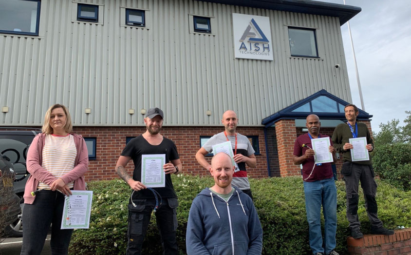 Exam success for Aish employees